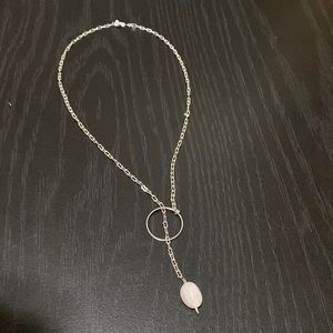 FREE GIFT w/ Purchase! Rose Quartz Dangle Choker